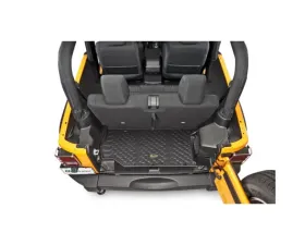 Quadratec Ultimate All Weather Rear Cargo Liner 07-10 Wrangler JK with Subwoofer Jeep Wrangler 2007-2018